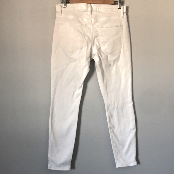 GAP True Skinny White Jeans, size 28 - Picture 4 of 9